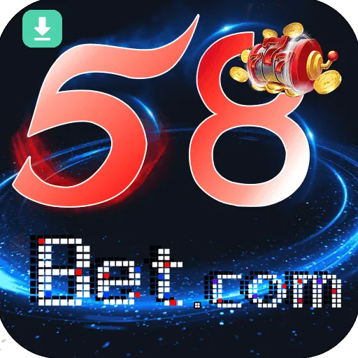 Imagem promovendo download gratuito do app 58bet